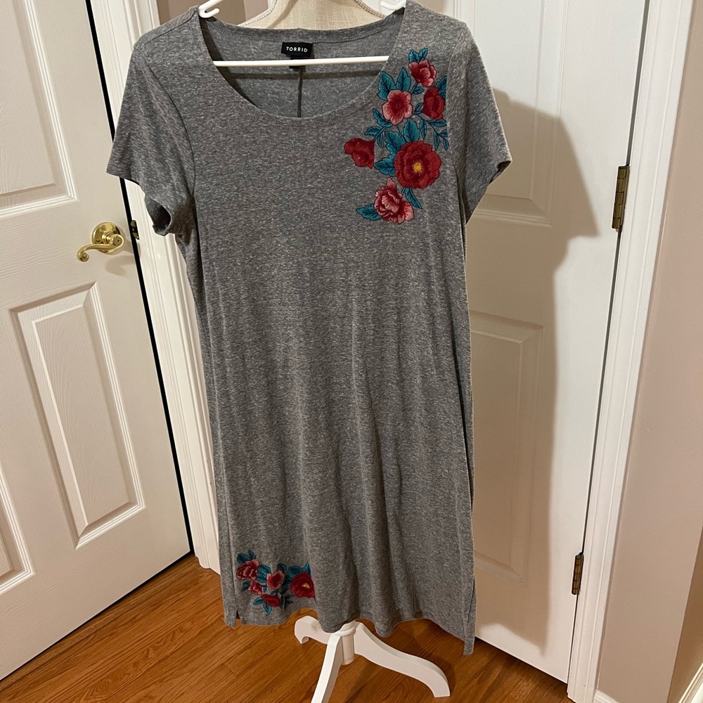 Torrid gray dress size 00